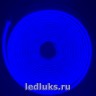 Гибкий НЕОН Синий SILICON 12V - IP-67 6/12 mm