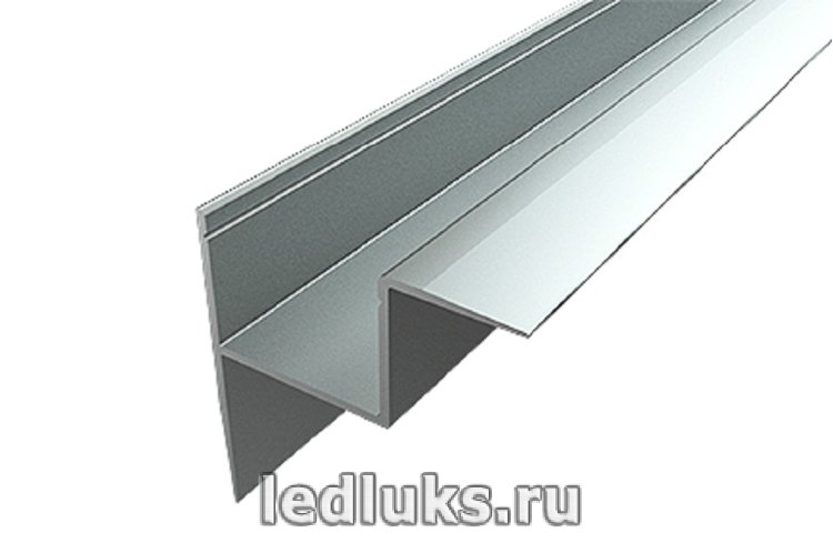 Профиль LL-NKU 45/43 накладной алюминиевый для полок