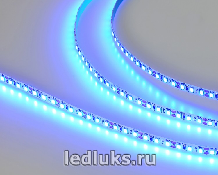 Светодиодная лента 2835-120D-9,6W Синий 12V