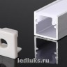 Профиль LL-LP-09/08 накладной алюминиевый